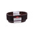 TableCraft Products C1076BR 10.5" W x 7" D x 1.5" H Brown Plastic Cash & Carry Chicago Baskets
