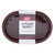 TableCraft Products C1076BR 10.5" W x 7" D x 1.5" H Brown Plastic Cash & Carry Chicago Baskets