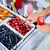 TableCraft Products AM3706BK 6" L Stainless Steel Antimicrobial Tongs With Black Vinyl Coated Handle