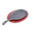 TableCraft Products FSR3 16" W x 9" D x 1-5/8" H Oval Iron Sizzler Platter Cash & Carry Fajita Sizzle Platter Set