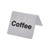 TableCraft Products B1 2 1/2" x 2" Stainless Steel "Coffee" Buffet Tent