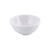 TableCraft Products RAM4RW 4 Oz. Round Melamine White Ribbed SaferFoods Solutions Ramekin - 12/Case
