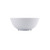 TableCraft Products RAM4RW 4 Oz. Round Melamine White Ribbed SaferFoods Solutions Ramekin - 12/Case