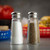 TableCraft Products C132-12 3 Oz. Stainless Steel Tops Round Cash & Carry Salt / Pepper Shaker - 4 Cases of 12