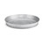 TableCraft Products GP10 10 1/2" Dia. x 1 1/4" Round Galvanized Steel Galvanized Collection Dinner Platter