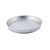 TableCraft Products GP10 10 1/2" Dia. x 1 1/4" Round Galvanized Steel Galvanized Collection Dinner Platter