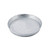 TableCraft Products GP10 10 1/2" Dia. x 1 1/4" Round Galvanized Steel Galvanized Collection Dinner Platter