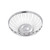 TableCraft Products 6177 7" W x 2 3/4" H Round Stainless Steel Cash & Carry Regent Basket