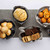 TableCraft Products 6177 7" W x 2 3/4" H Round Stainless Steel Cash & Carry Regent Basket