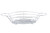 TableCraft Products H711372 13" W x 7" D x 2" H Oval Chrome Plated Meranda Serving Basket