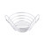 TableCraft Products H71758  8" Dia. x 3 1/2"H Round Chrome Plated Serving Basket