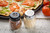 TableCraft Products C260TCH 8 Oz. Chrome Plastic Cash & Carry Shaker Top Only
