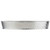 TableCraft Products 10037 12" W x 9" D x 2 1/8" H Oval Stainless Steel Lattice Collection Platter