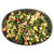 TableCraft Products 10037 12" W x 9" D x 2 1/8" H Oval Stainless Steel Lattice Collection Platter