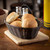 TableCraft Products 1476 10" W x 6 1/2" D x 3" H Brown Oblong Polypropylene Cord Hand-Woven Basket