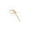 TableCraft Products BAMK35 3-1/2" Bamboo Cash & Carry Knot Pick - 12 Cases of 100