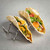 TableCraft Products TRW23 5 5/8" W x 2 1/4" D x 1 1/2" H Stainless Steel Wire Taco Taxi Server