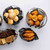 TableCraft Products 6175 10" W x 3 3/4" H Round Stainless Steel Cash & Carry Regent Basket