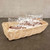 TableCraft Products 1116W 9" W x 3-1/2" D x 2" H Hand-Woven Basket