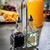 TableCraft Products H600N2 6 Oz. Chrome Plated Rack Cash & Carry Oil & Vinegar Dispenser Set - 6/Case