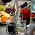 TableCraft Products H600N2 6 Oz. Chrome Plated Rack Cash & Carry Oil & Vinegar Dispenser Set - 6/Case