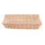 TableCraft Products 1192W 18" W x 12 1/4" D x 3" H Rectangular Hand-Woven Basket