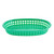 TableCraft Products 1076G 10 1/2" W x 7" D x 1 1/2" H Chicago Platter Basket - 36/Case