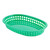 TableCraft Products 1076G 10 1/2" W x 7" D x 1 1/2" H Chicago Platter Basket - 36/Case