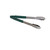 TableCraft Products 3712GEU 12" Spring Steel Green Vinyl Coated Tongs