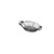 TableCraft Products H711372BK 13" W x 7" D x 2" H Black Oval Metal Meranda Serving Basket