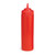TableCraft Products 11253K 12 Oz. Red WideMouth Squeeze Bottle