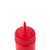 TableCraft Products 11253K 12 Oz. Red WideMouth Squeeze Bottle