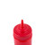 TableCraft Products 11253K 12 Oz. Red WideMouth Squeeze Bottle