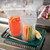 TableCraft Products 1077FG 10 3/4" W x 7 3/4" D x 1 1/2" H Grande Platter Basket - 36/Case