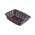 TableCraft Products 1472 9" W x 6" D x 2 1/2" H Brown Rectangular Polypropylene Cord Hand-Woven Basket