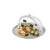 TableCraft Products PC2 19" Dia. x 10" H Polycarbonate Clear Round Dome Cover