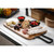 TableCraft Products 10077 12 1/8" W x 7 1/8" D x 3/5" H Rectangular Light Brown Industrial Collection Serving Paddle