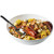TableCraft Products AM5354BK 6 Oz. Slotted Stainless Steel Antimicrobial Spoon With Black Vinyl Coated Handle