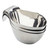 TableCraft Products 9812 12 Oz. Stainless Steel Brushed Finish Gravy Boat