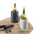 TableCraft Products 5488 5" W x 7" H Black Marble Cash & Carry Wine Cooler