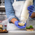 TableCraft Products 32SV 32 Oz. 3 1/4" W x 3 1/4" D x 9 3/4" H Clear Invertatop Squeeze Dispenser