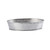 TableCraft Products GPSS96 9 1/2" W x 6" D x 2" H Oval Stainless Steel Brickhouse Collection Serving Platter