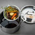 TableCraft Products 90 4 3/4" Dia. Tin Plated Single Fine Mesh Strainer