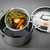 TableCraft Products 90 4 3/4" Dia. Tin Plated Single Fine Mesh Strainer