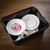 TableCraft Products 1537B 6 Gal Black Bus Tub HDPE Tote Box - 12/Case