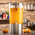 TableCraft Products 10451 4 1/2" Gallon Tritan Reservoir Stainless Steel Base Upscale Beverage Dispenser