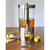TableCraft Products 10451 4 1/2" Gallon Tritan Reservoir Stainless Steel Base Upscale Beverage Dispenser
