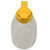 TableCraft Products PP64Y 64 Oz. Clarified Polypropylene Yellow Option Dispenser