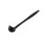 TableCraft Products 10050 11 1/4" 1 Oz. One-Piece Silicone Handle Stainless Steel Ladle
