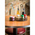 TableCraft Products BK2780 8.25" Dia x 10.25"H Black Mediterranean Versa Rack - 2/Case